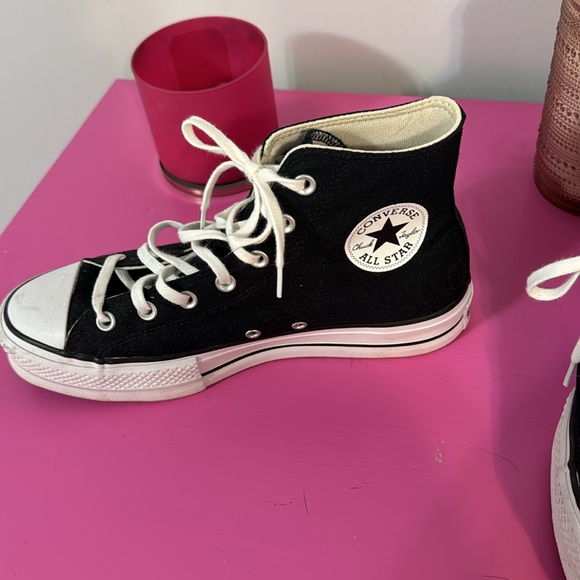 Platform converse high tops - Picture 3 of 5